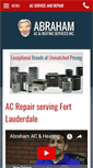 Mobile Screenshot of abrahamac.com